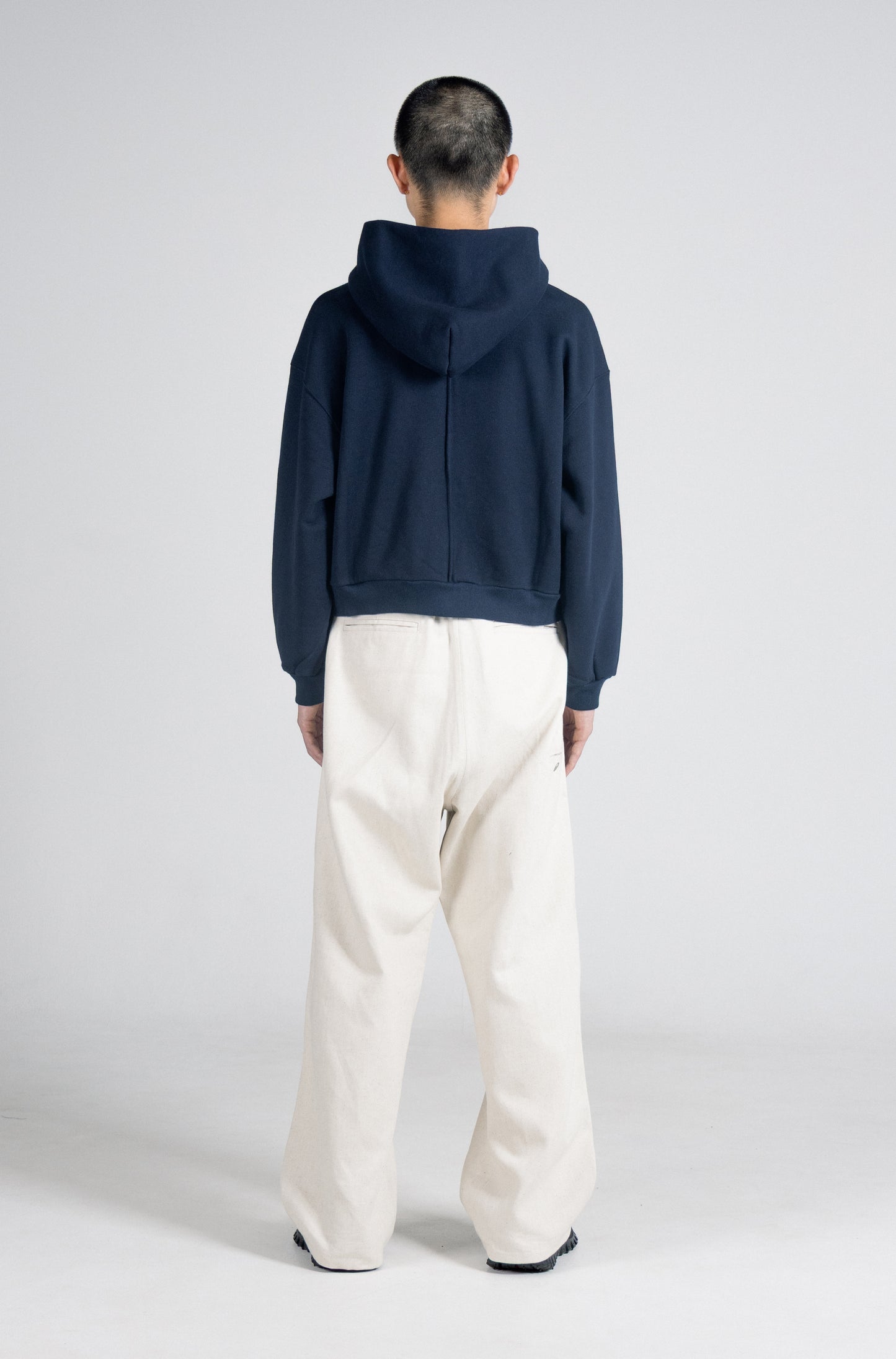 Doubce Zip Cotton Hoodie